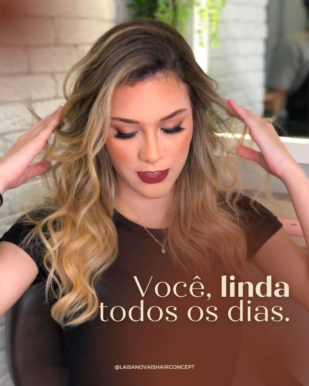 Ambiente do Studio Laisa Novais Hair Concept