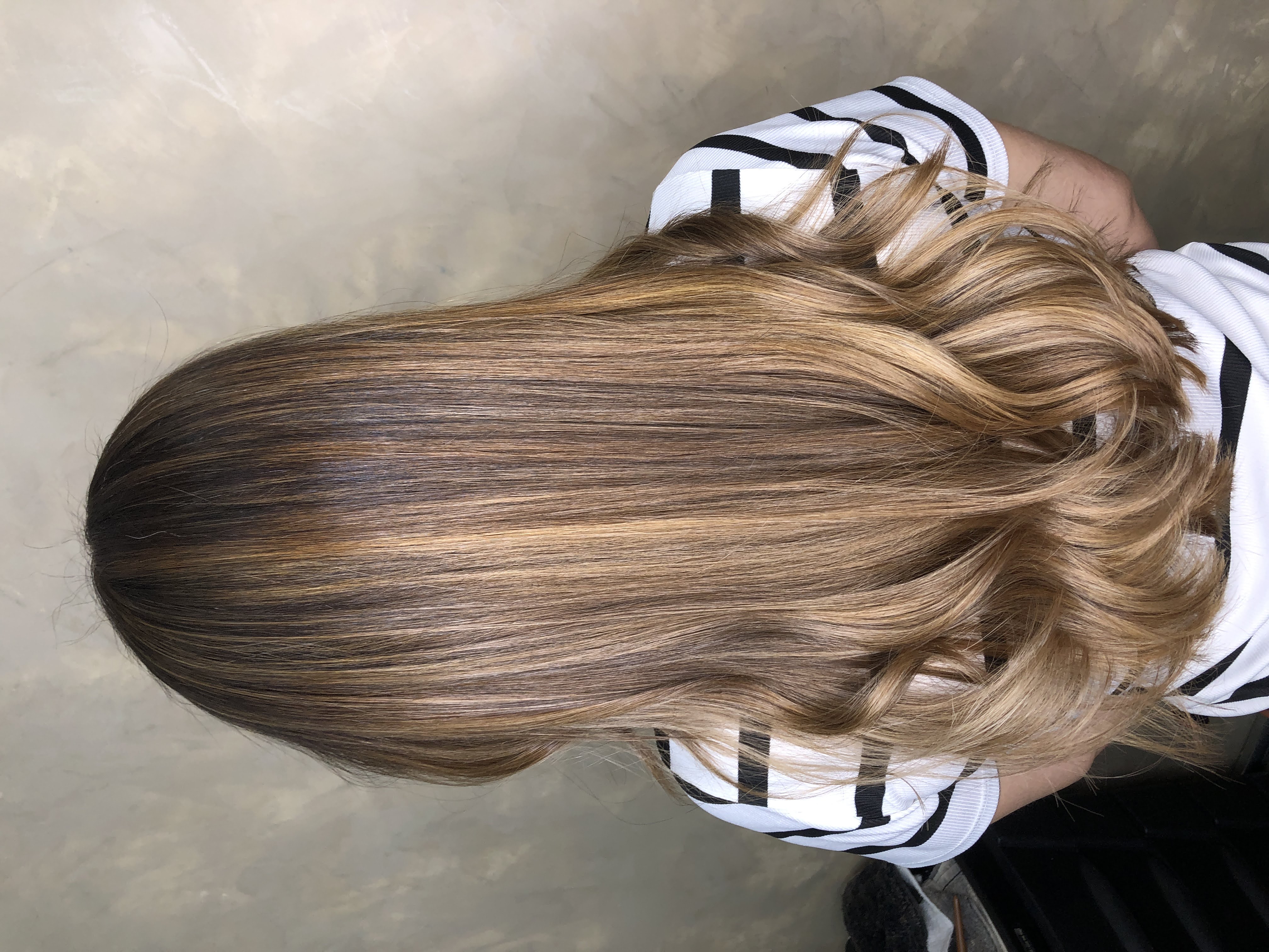 Cabelo com mechas