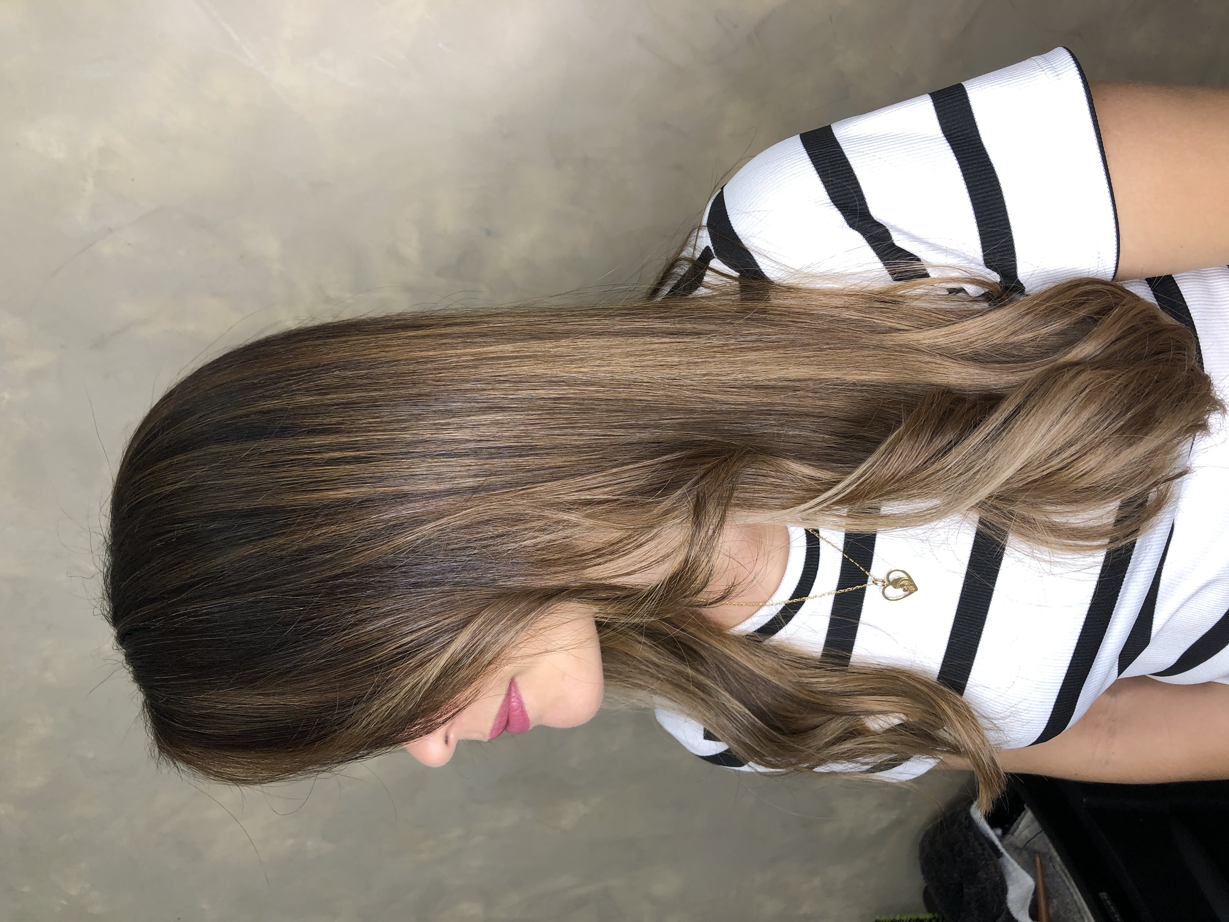Cabelo com mechas