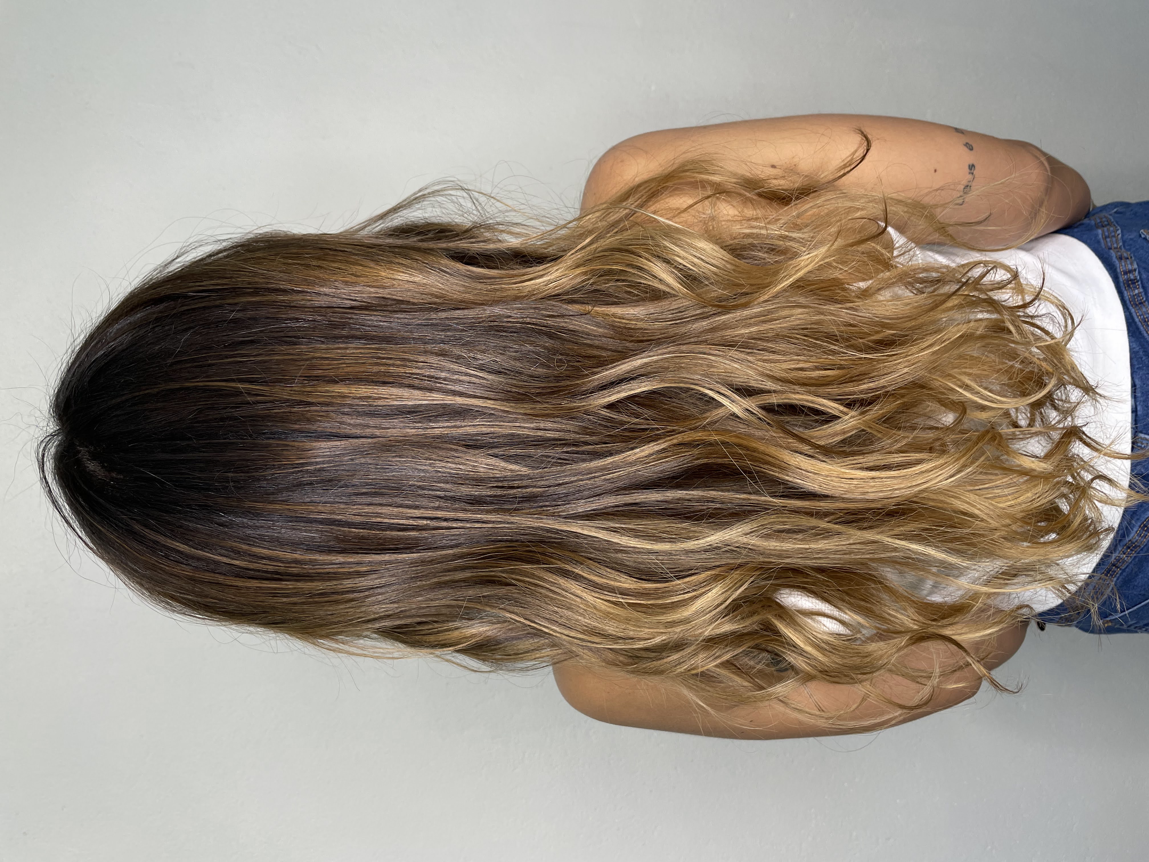 Cabelo com mechas